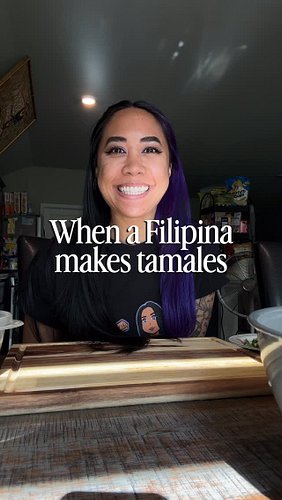 When a Filipina makes tamales for the first time… this is what you get 😅 

I hope you love them, mi amor 🖤 I wish you could’v...