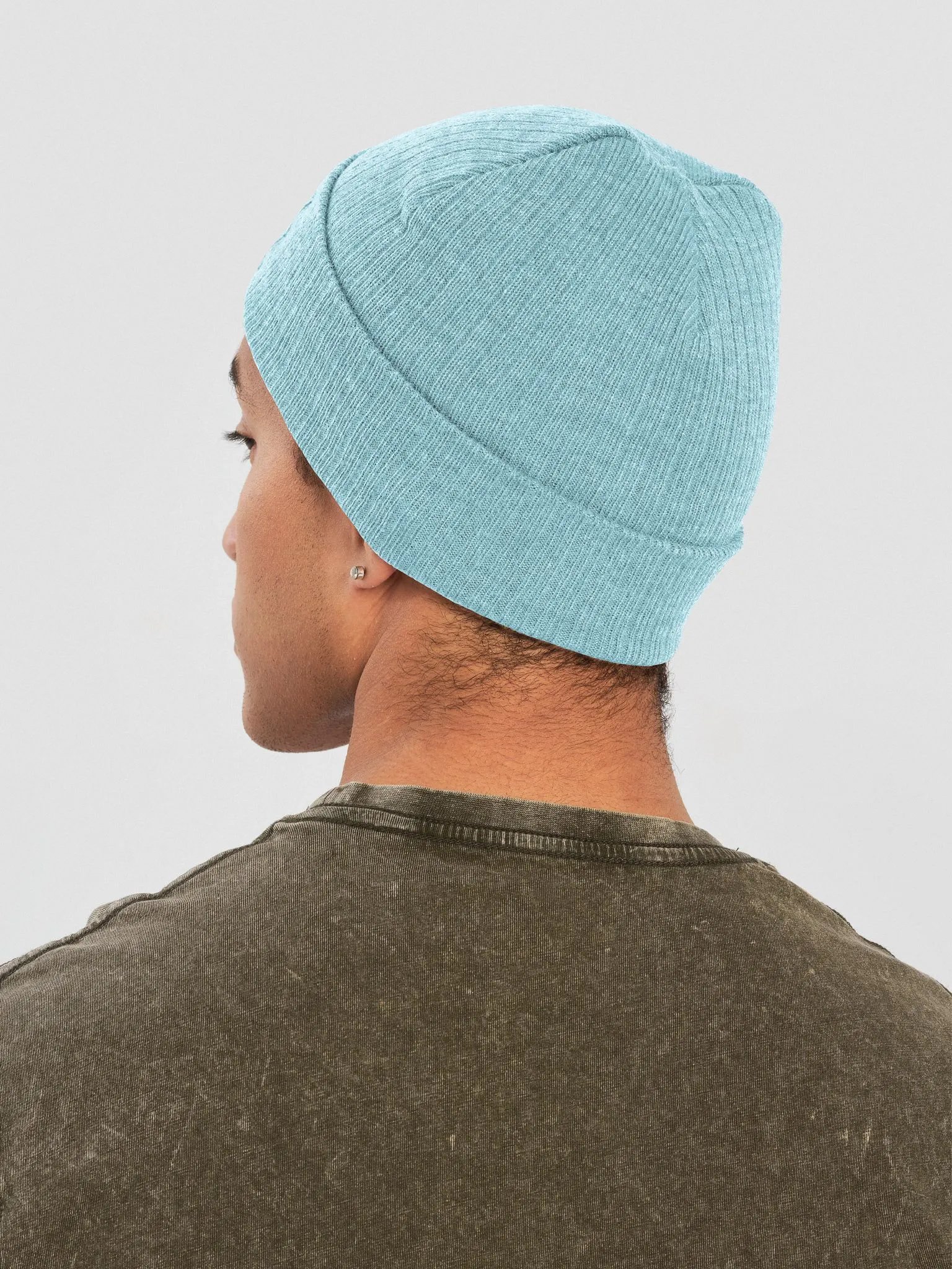 Pixie Dog Beanie (Black on Light) product image (15)