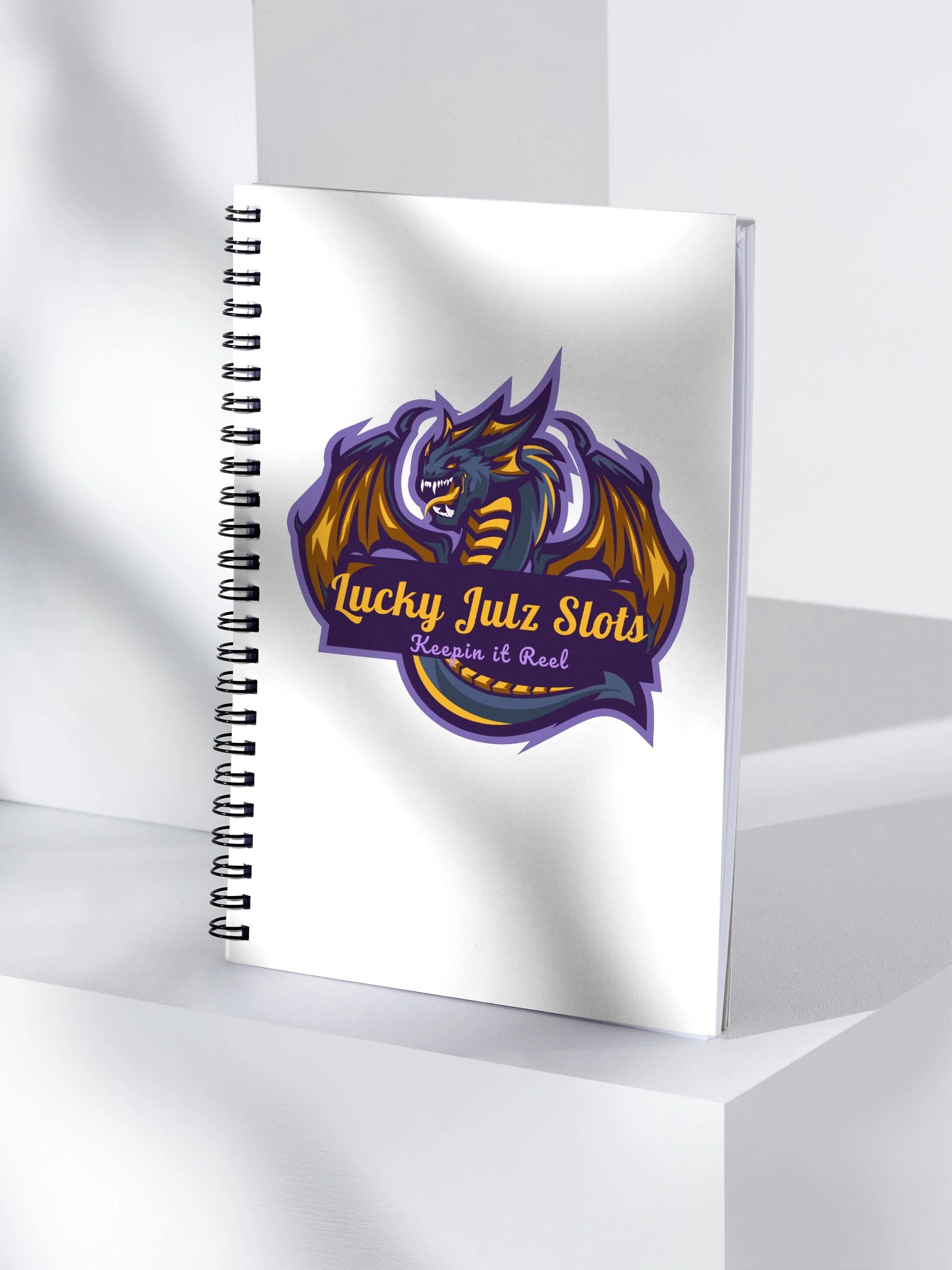 Personalized Lucky Julz Slots Notebook product image (4)