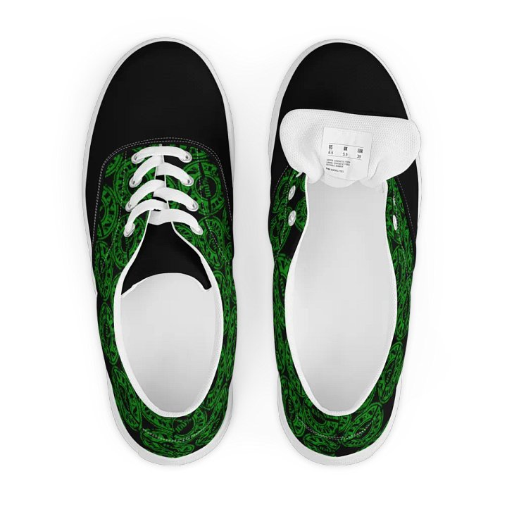 100% Vixen Hotwife lace-up canvas shoes product image (2)