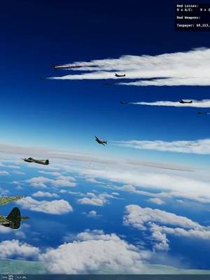 Four F-15EX Super Eagles vs HUGE WWII Raid - DCSWorld #DCSWorld #GrimReapers #FlightSim #CombatFlightSim