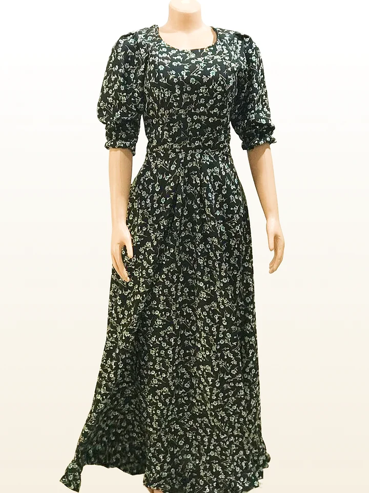 Black Madonna Long Dress product image (1)