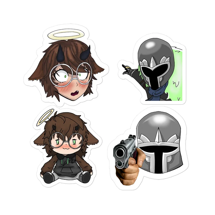 Anatu "The Roughcut" Hazos Sticker Set product image (1)