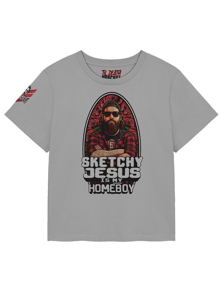 "Sketchy Jesus Is My Homeboy" Women's Shirt product image (1)