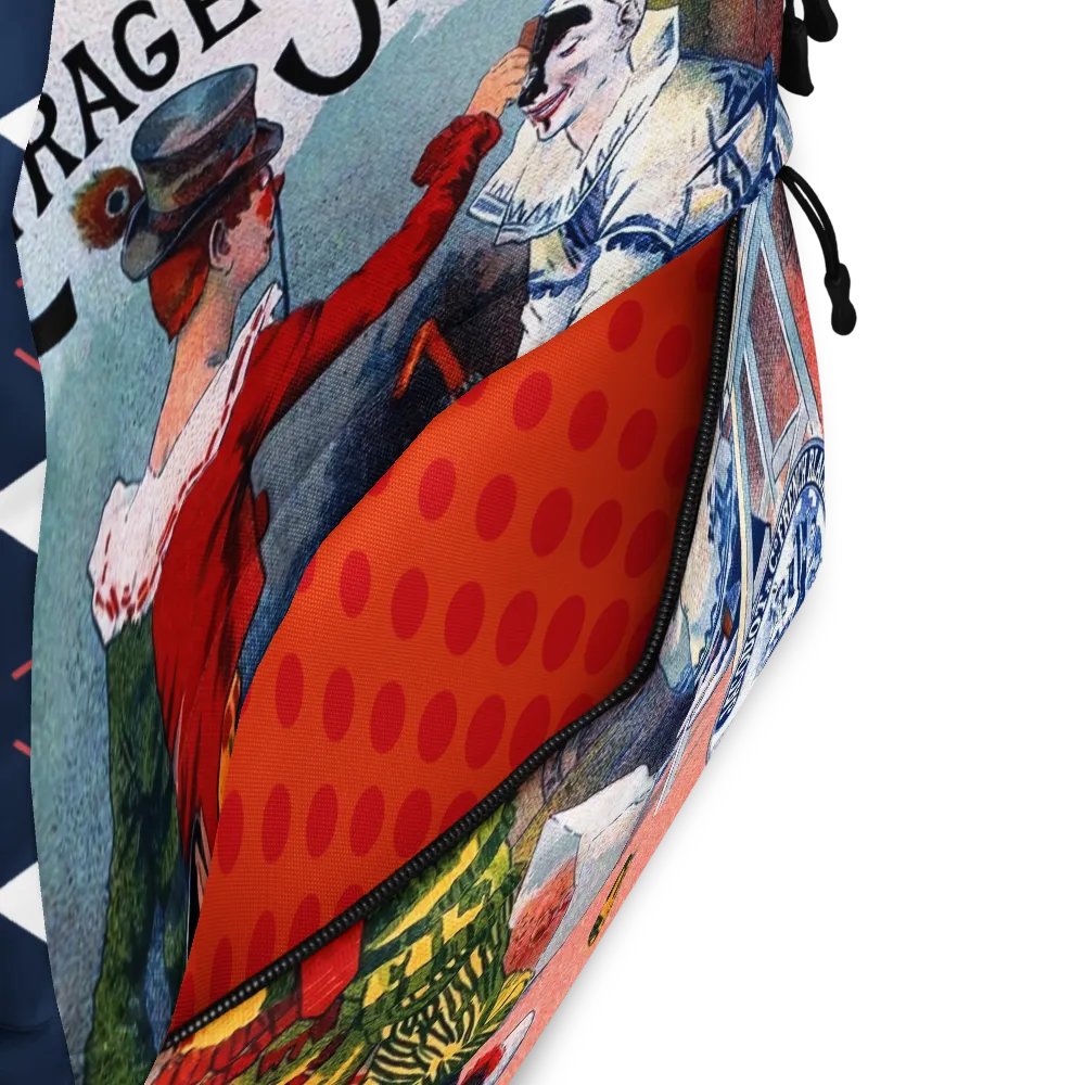 Harlequin & Mime All-Over Backpack product image (11)