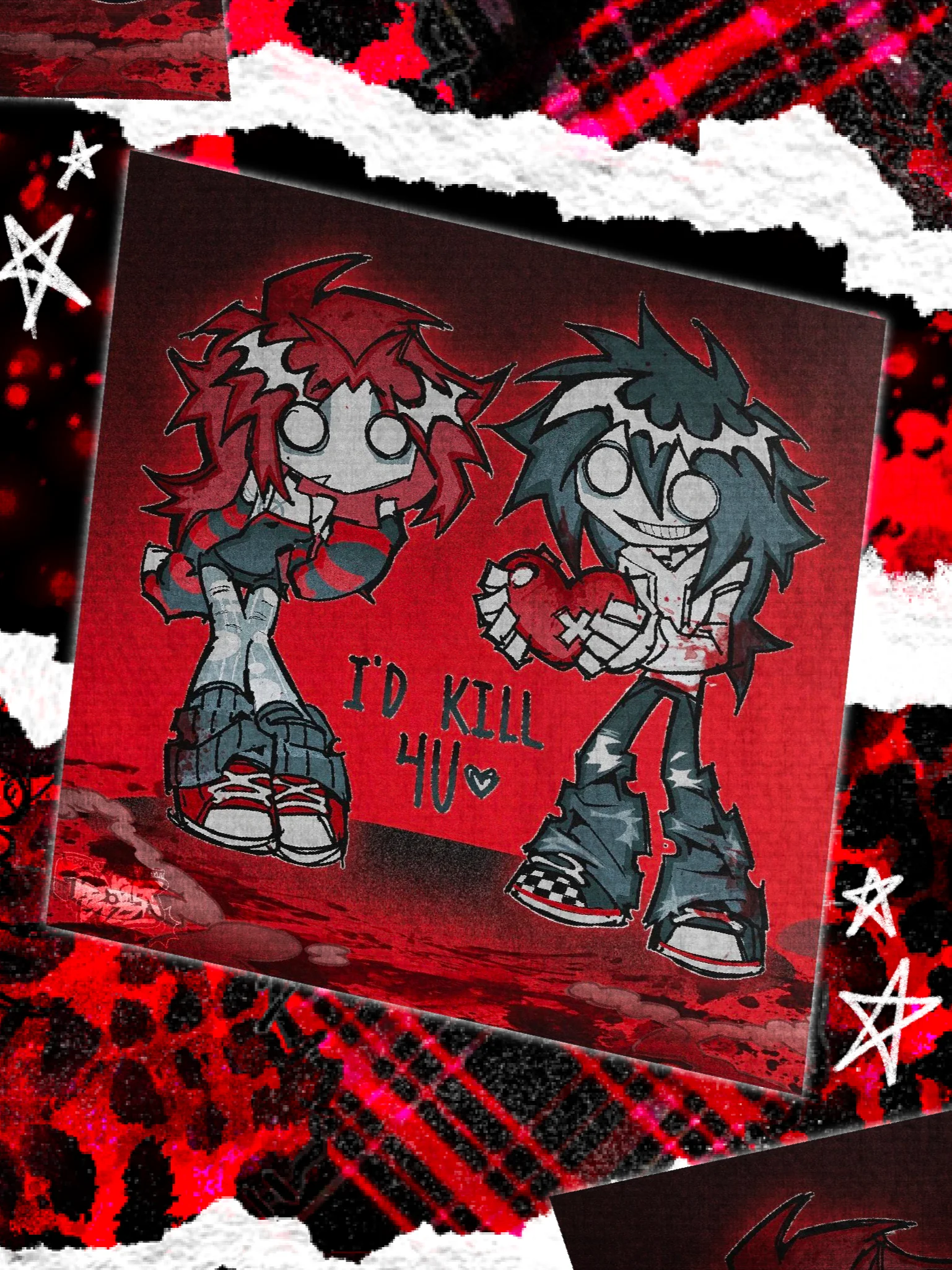 JEFFGHOST "ID KILL 4U" POSTER product image (1)