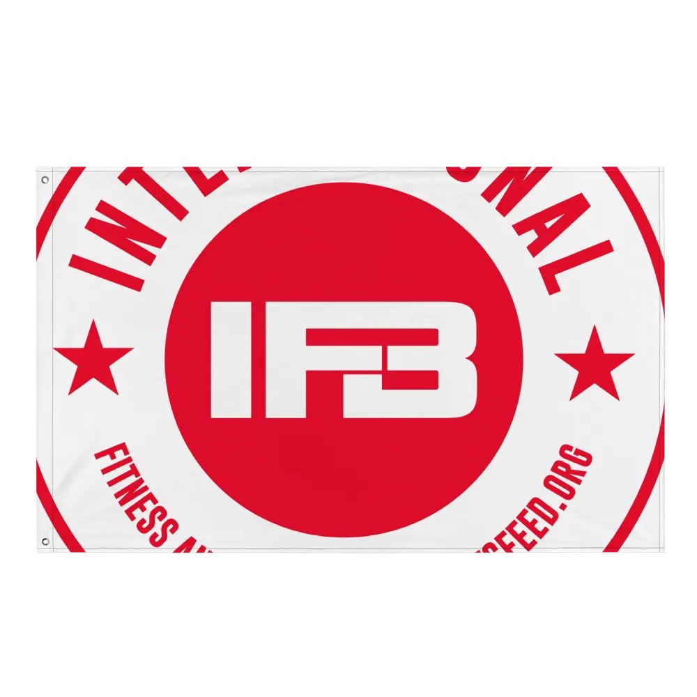 IFBNewsfeed.Org's All-Over Print Flag product image (1)