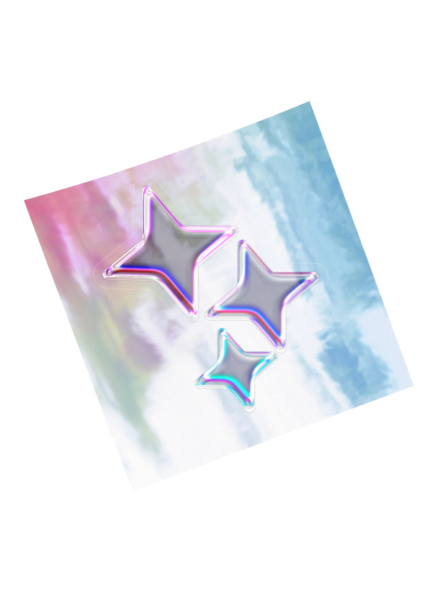 Crystal Frutiger Aero Stars (Stickers) product image (13)