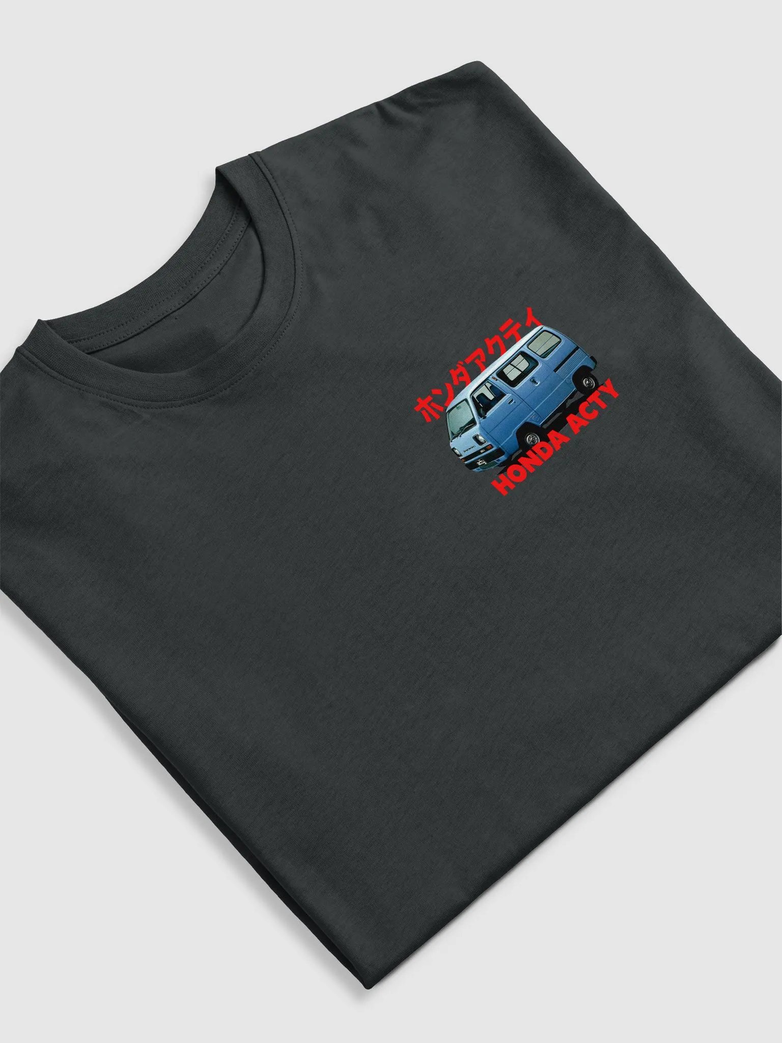 Triple Layered Retro Honda Acty Van T-Shirt product image (5)