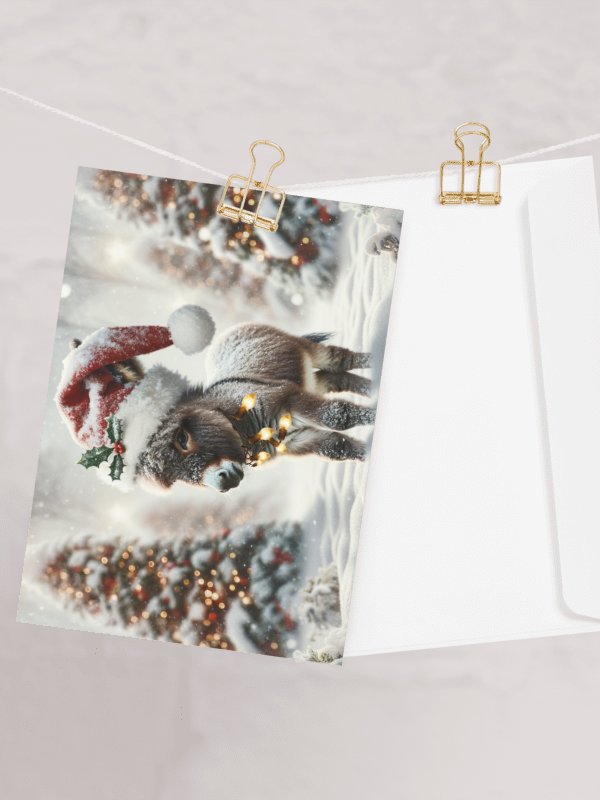 Festive Donkey Christmas Greetings product image (7)