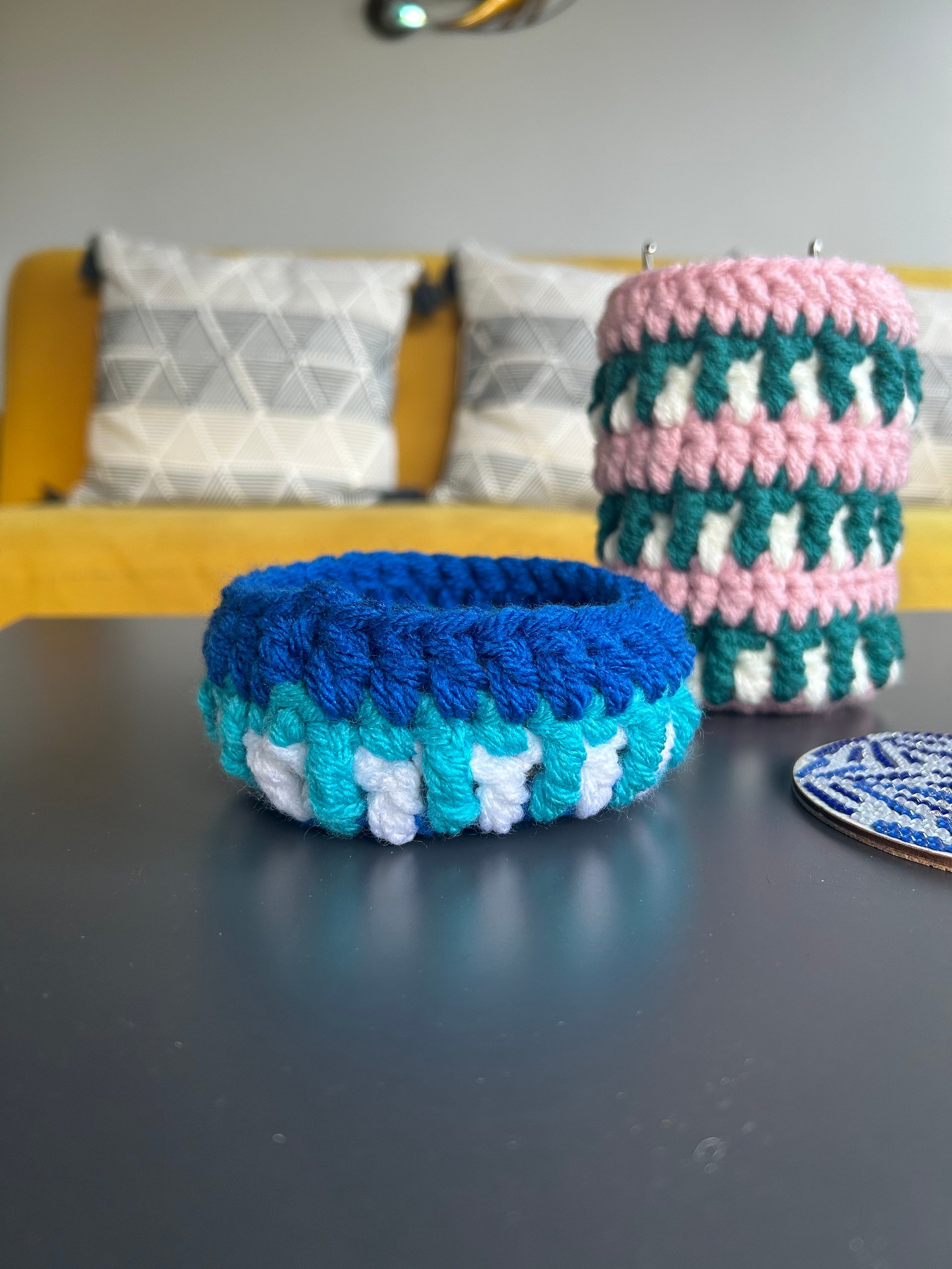 Interlocking Crochet Basket PDF Pattern product image (4)