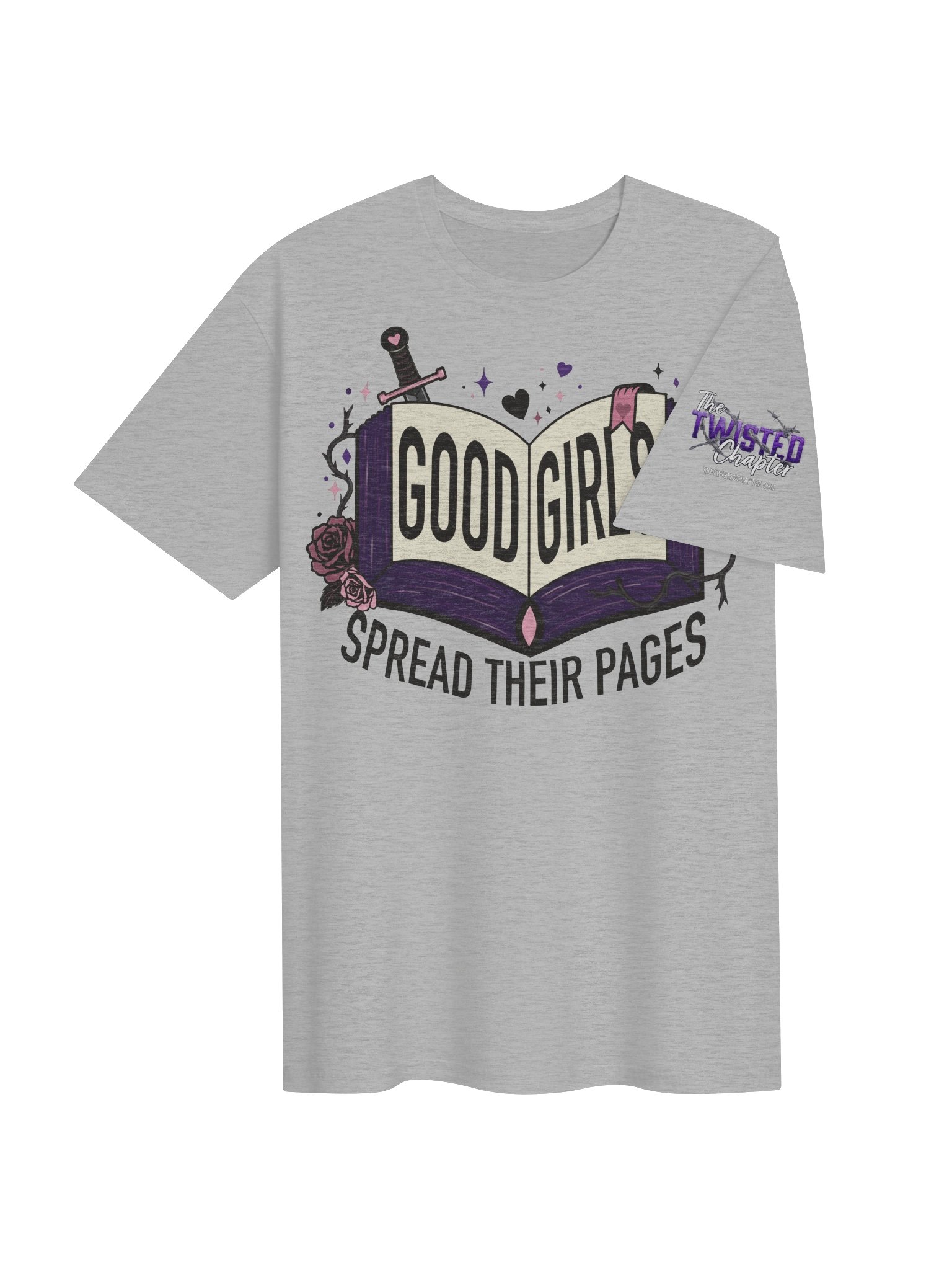 Good Girls Spread Their Pages (Unisex Soft Tee) product image (54)