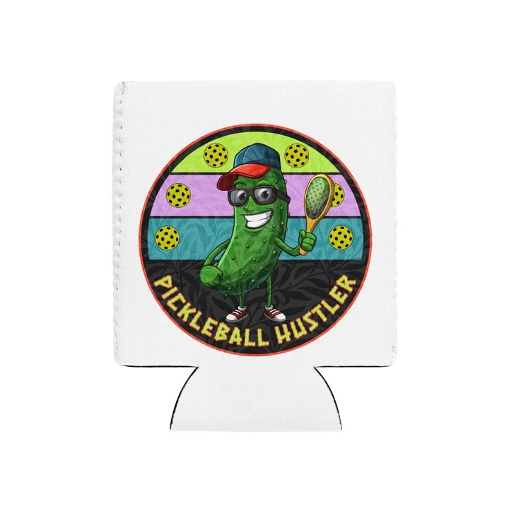 Pickleball Hustler Can Cooler product image (1)