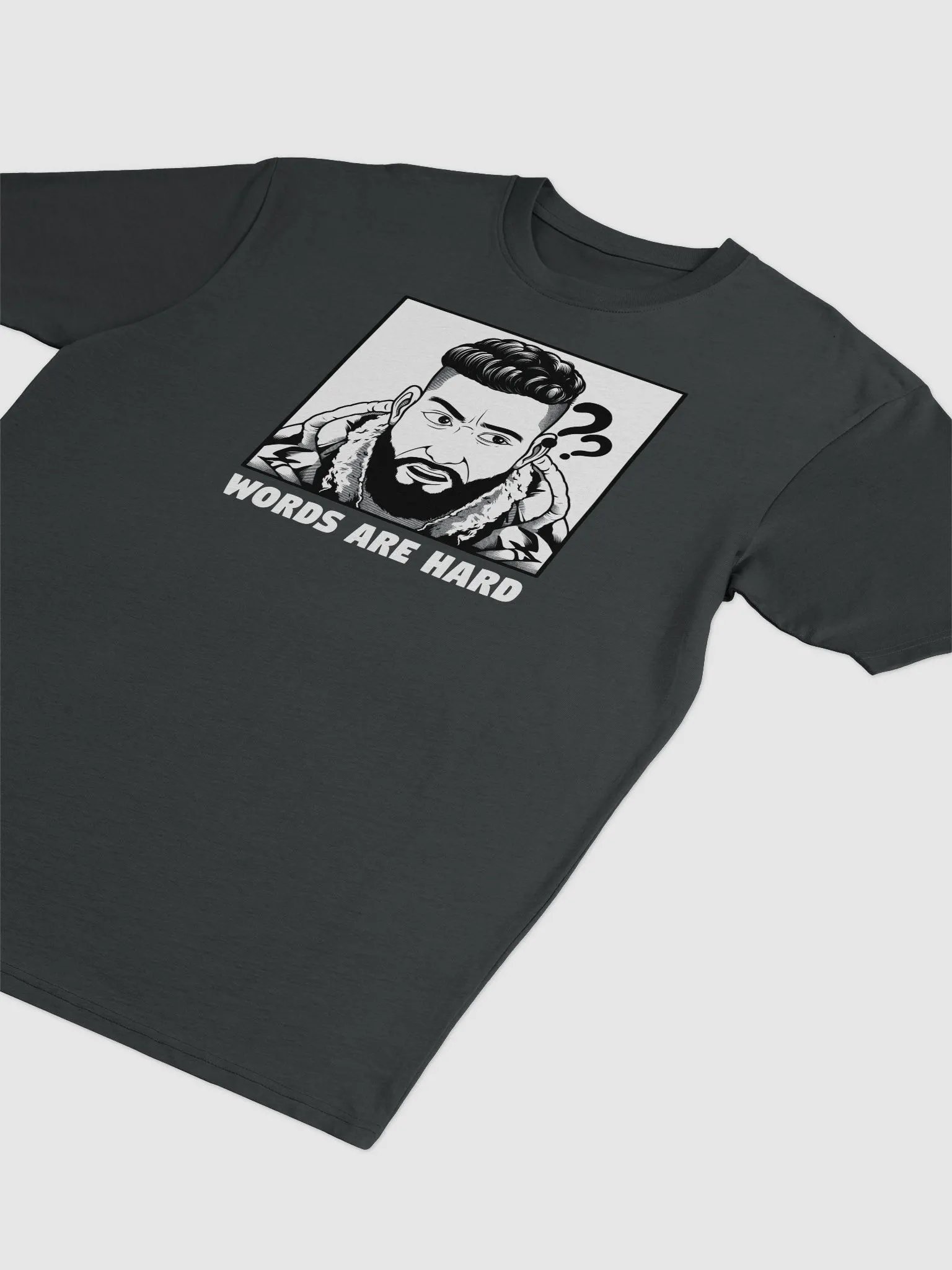 [Limited Edition] 'Words are hard' Heavy Tee (Front Design) product image (3)