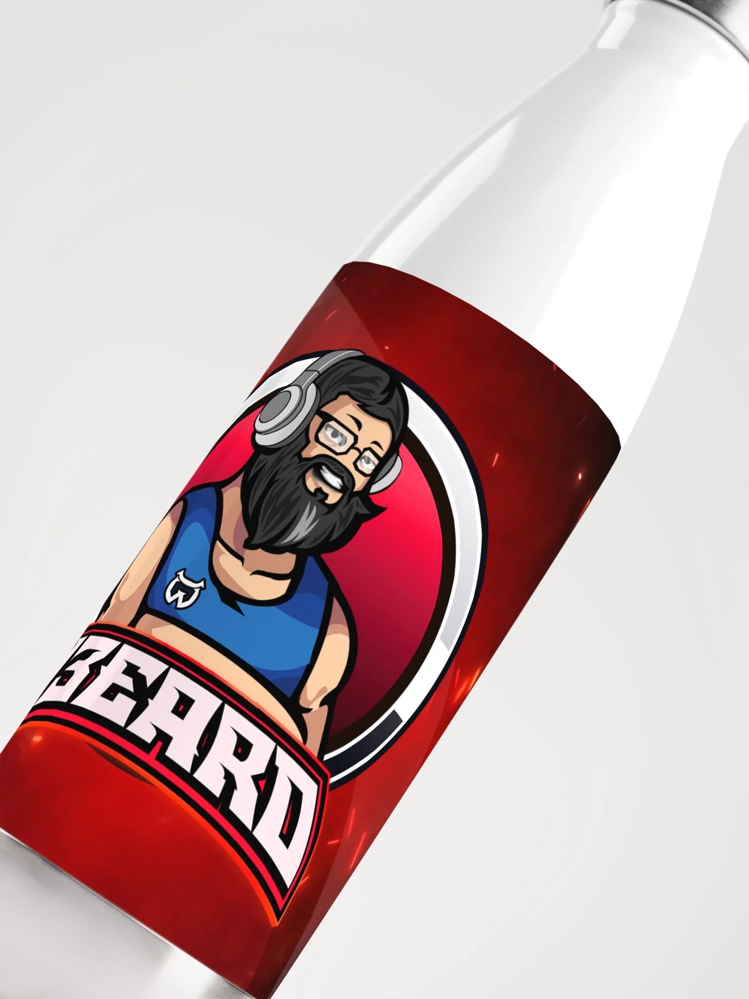 Hydration Horn Water Bottle - Ho Yeaaahhh! Red product image (5)