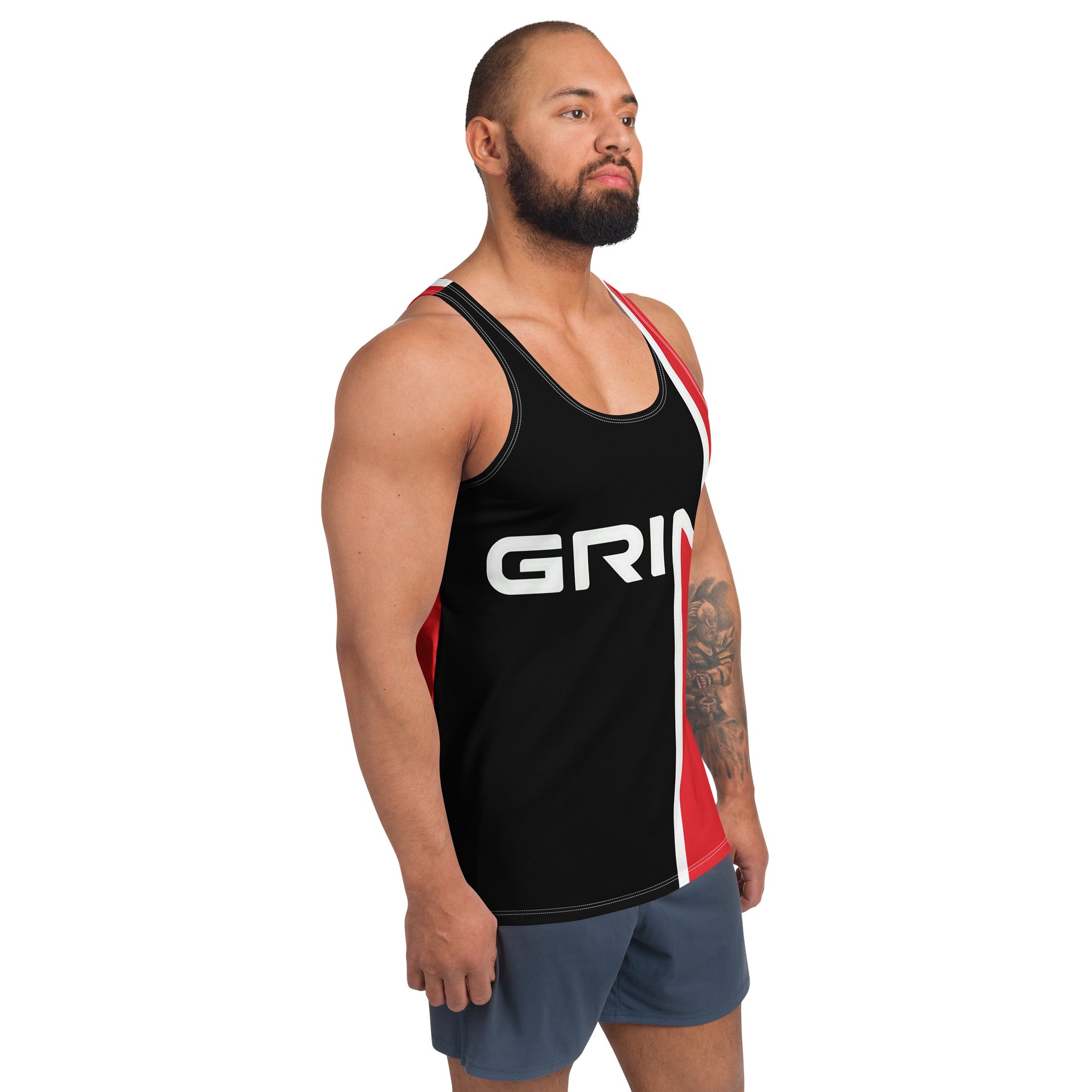 GRIND Dual-Tone Grind All-Over Tank Top product image (3)