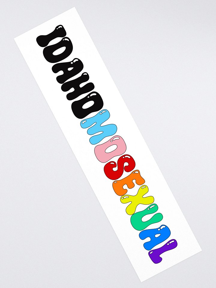 "IDAHOMOSEXUAL" bumper sticker product image (2)