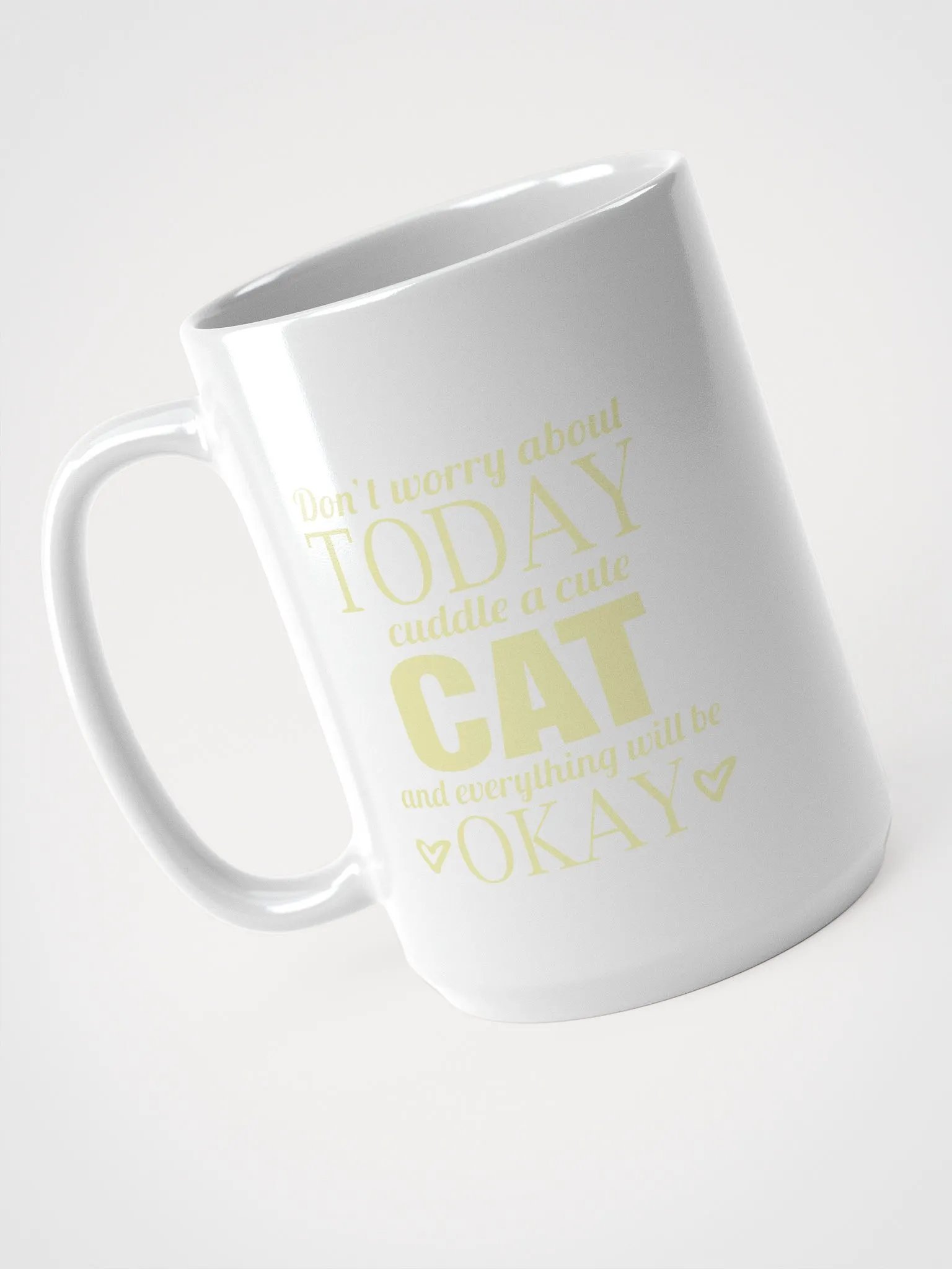 Cuddle a cat - mug product image (3)