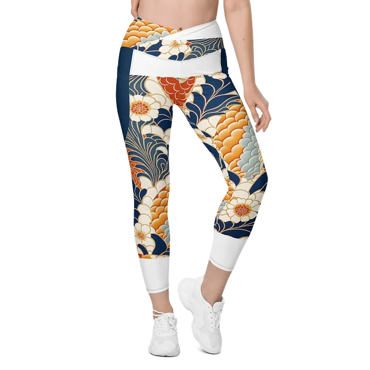 'PHILIUS' Japan Floral Crossover Leggings product image (1)
