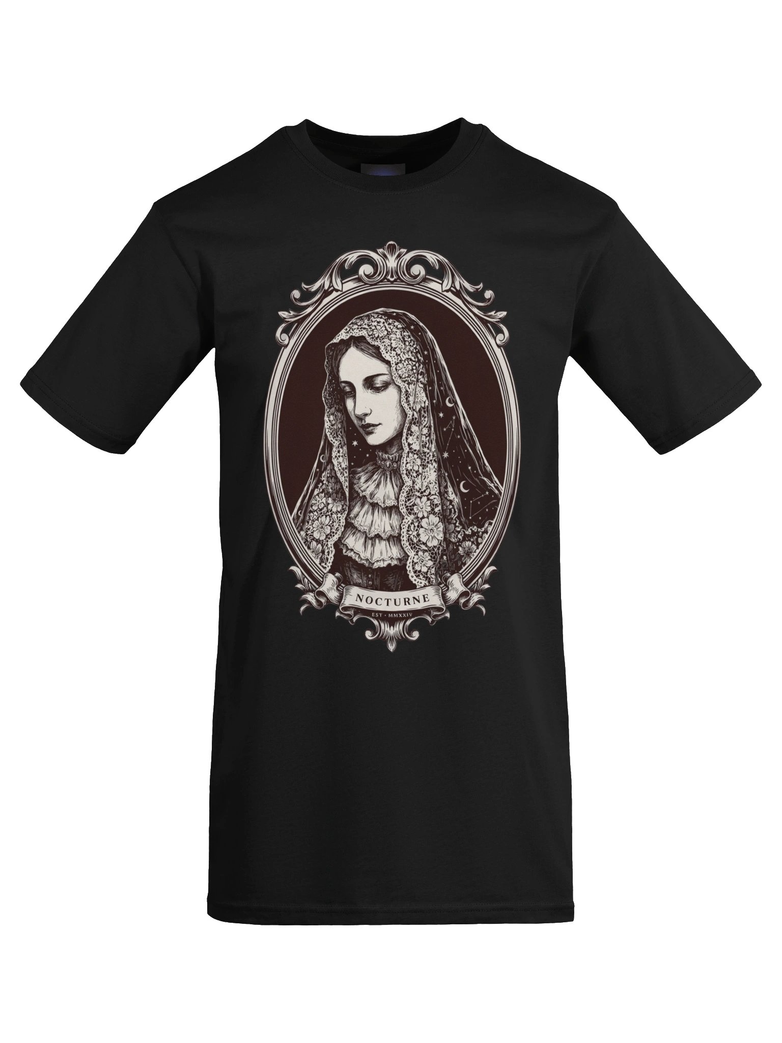 The Nocturne Cameo // Veiled Madonna Heavyweight Tee product image (11)