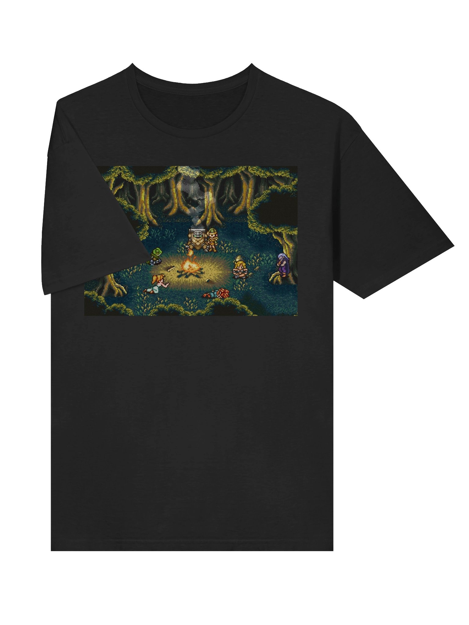 Chrono Trigger Camp Fire T-Shirt product image (18)