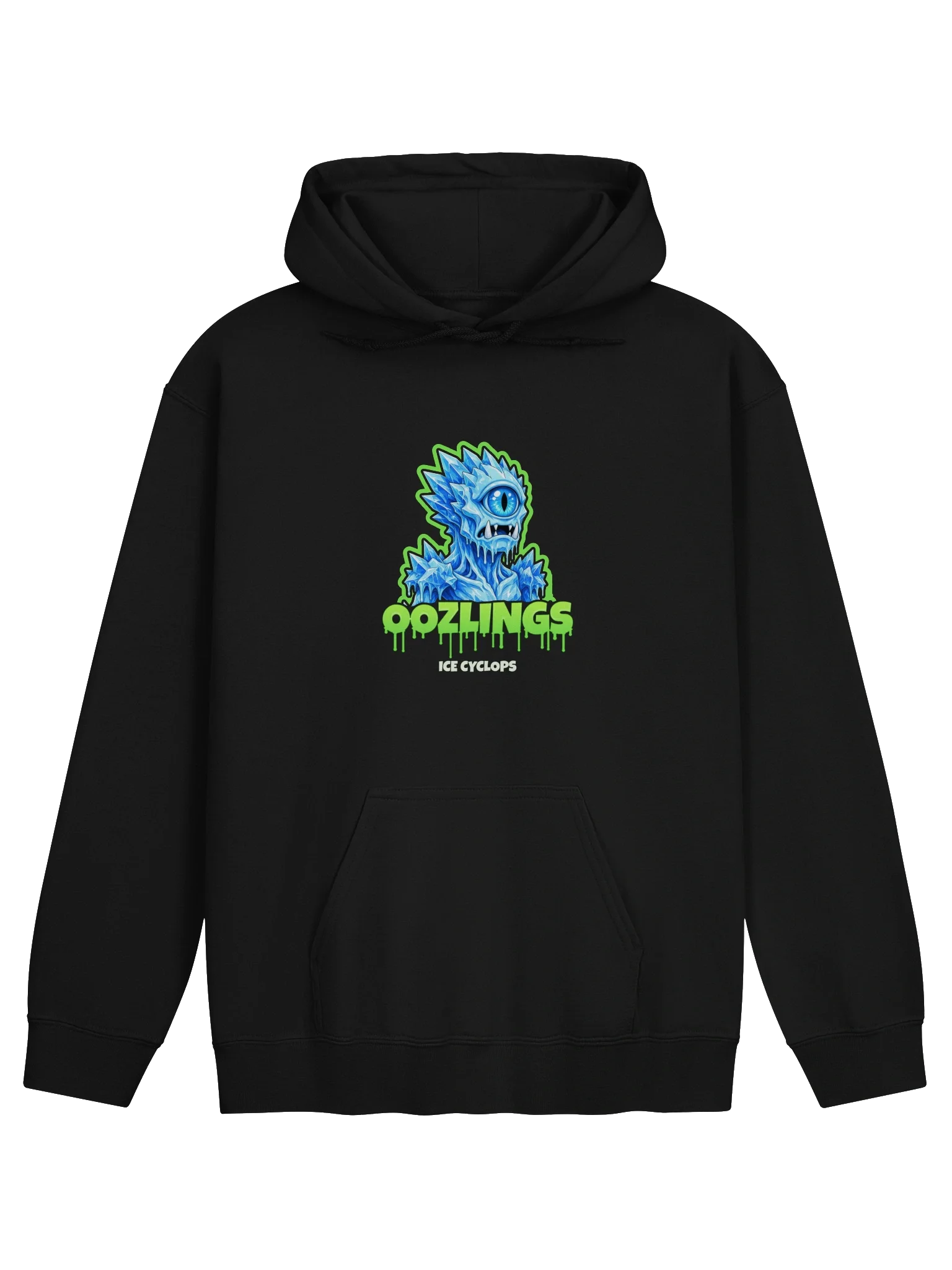 Ice Cyclops Hero Hoodie in Black