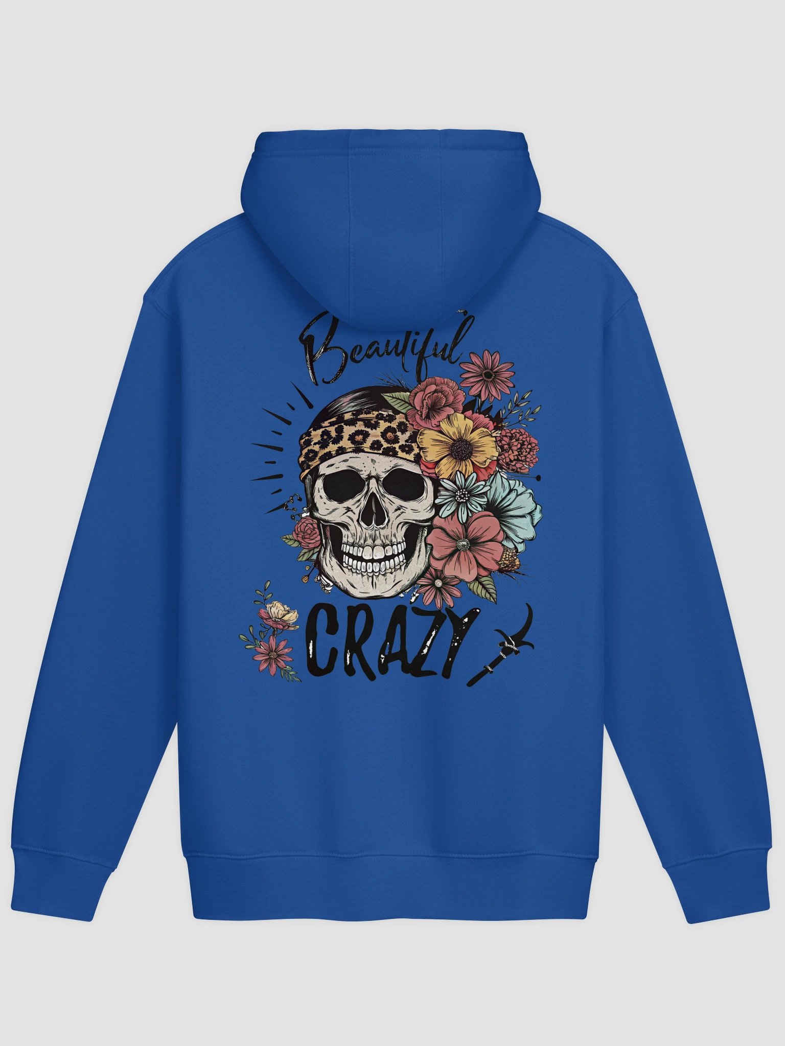 Beautiful Crazy Skull Hoodie product image (7)