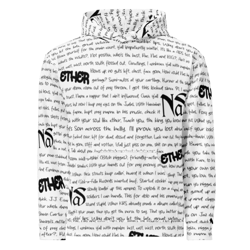 Ether - Nas - WHITE - Unisex Hoodie product image (2)