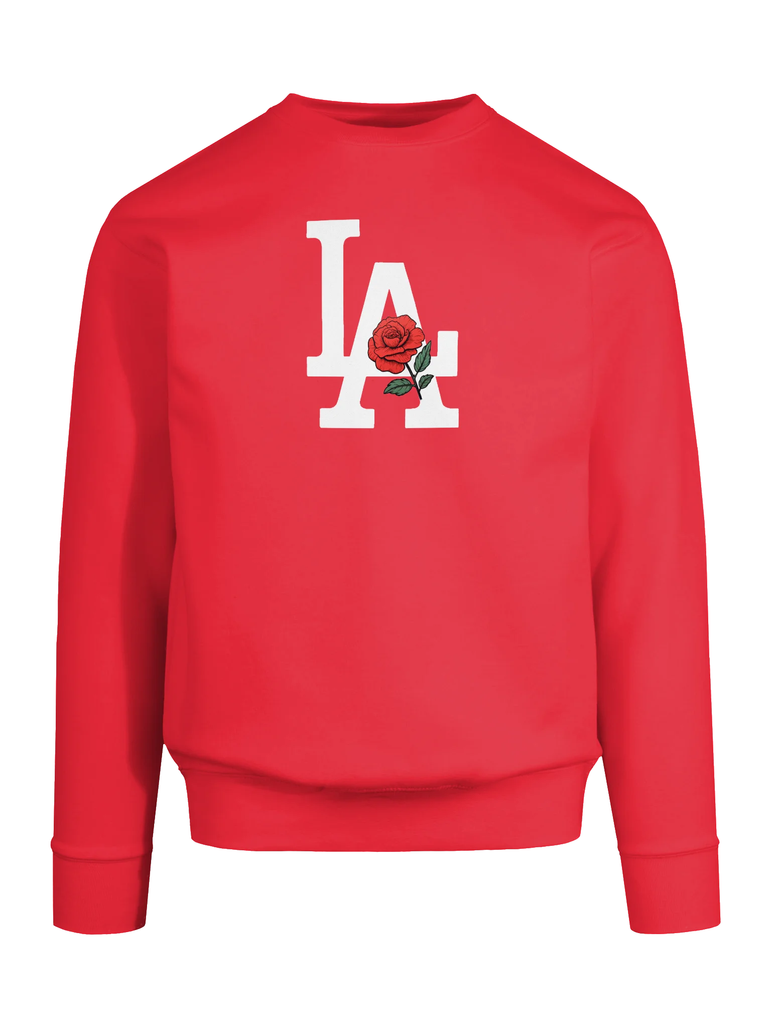 LA Red Rose Premium Crewneck Sweatshirt product image (9)