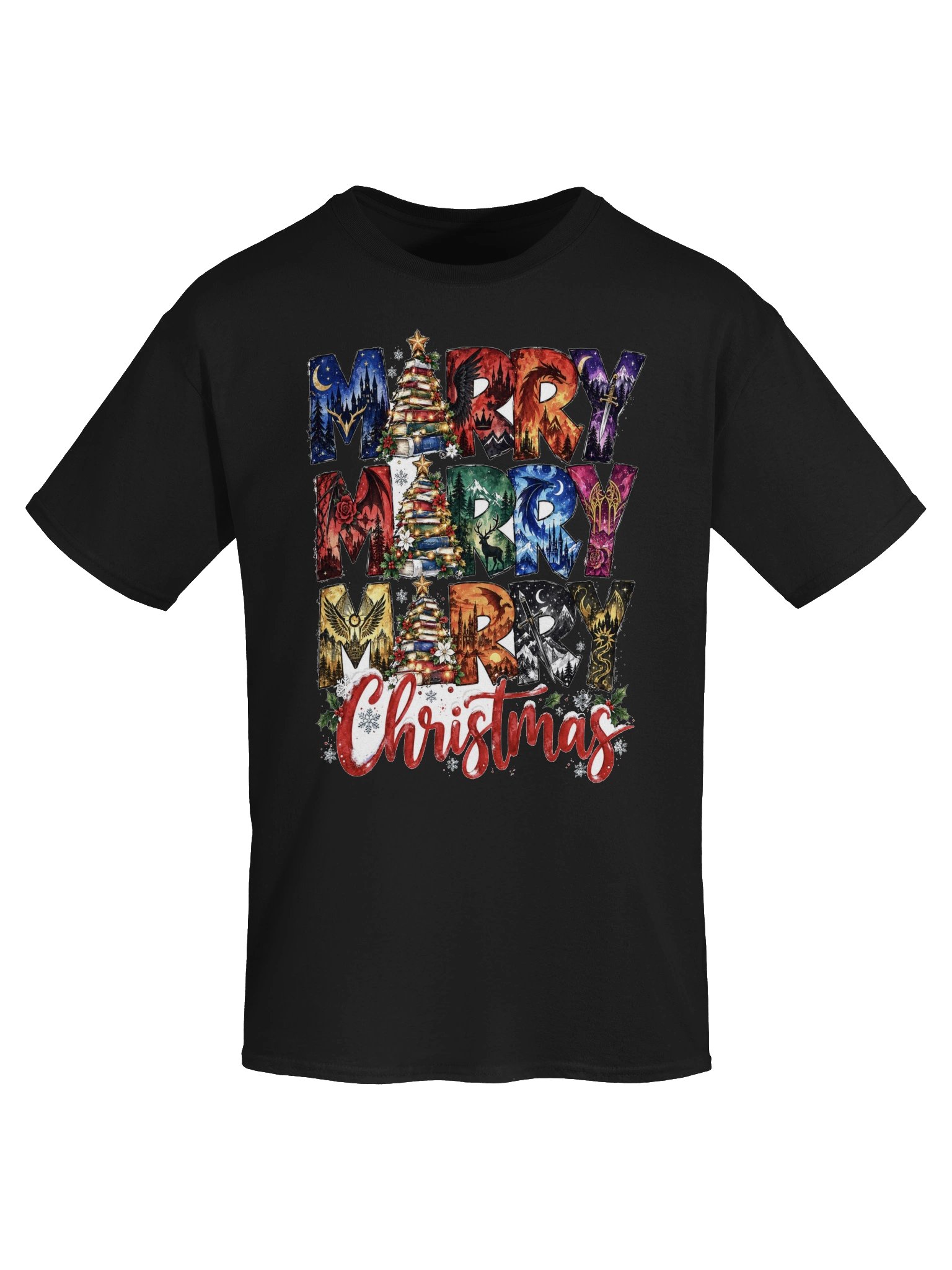 Merry Merry Merry Christmas Tee product image (5)
