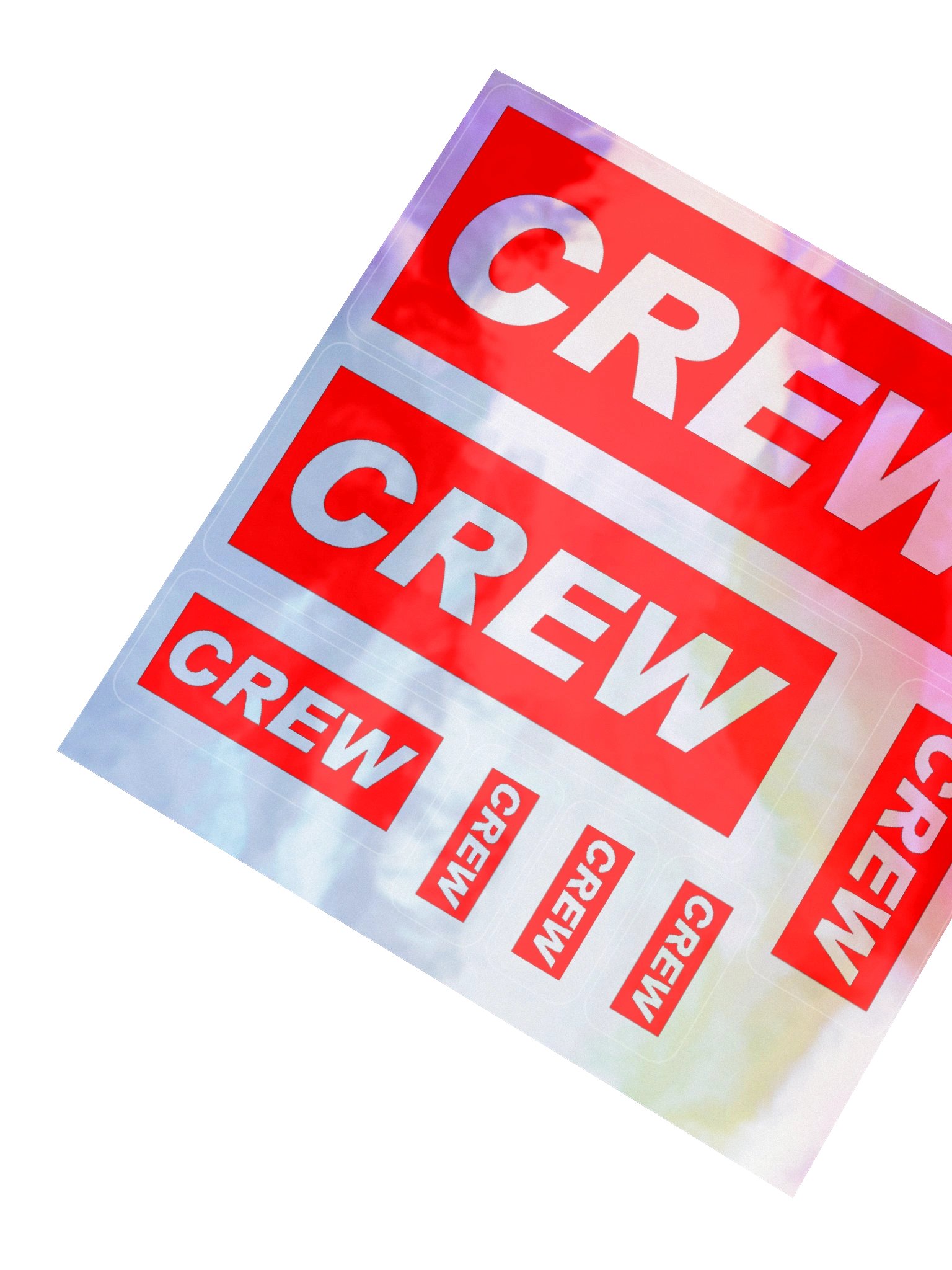 CREW "Brander" Holographic Stickers product image (2)