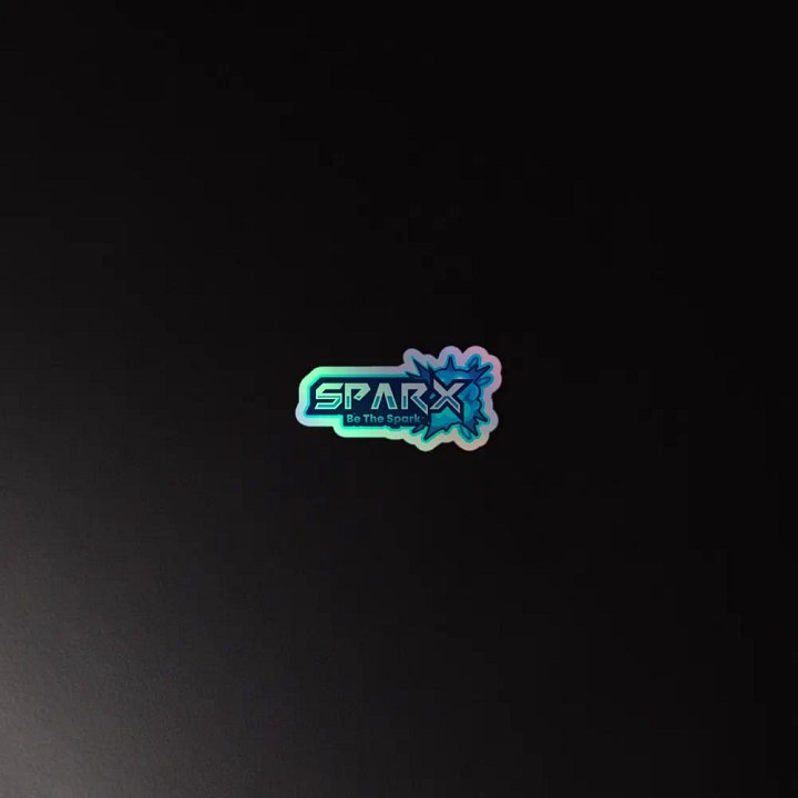 Sparx Holographic Kiss Cut Sticker product image (4)