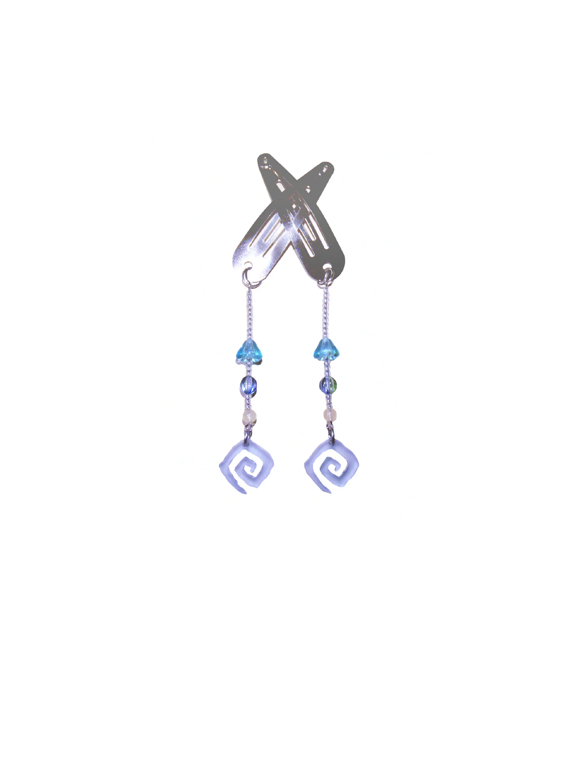frozen spiral pair hair clips product image (1)