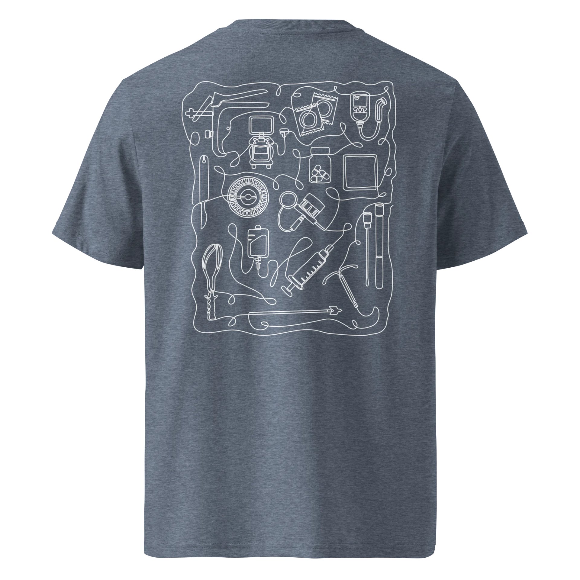 Service Lines (ObGyn - embroidered Tee) product image (1)