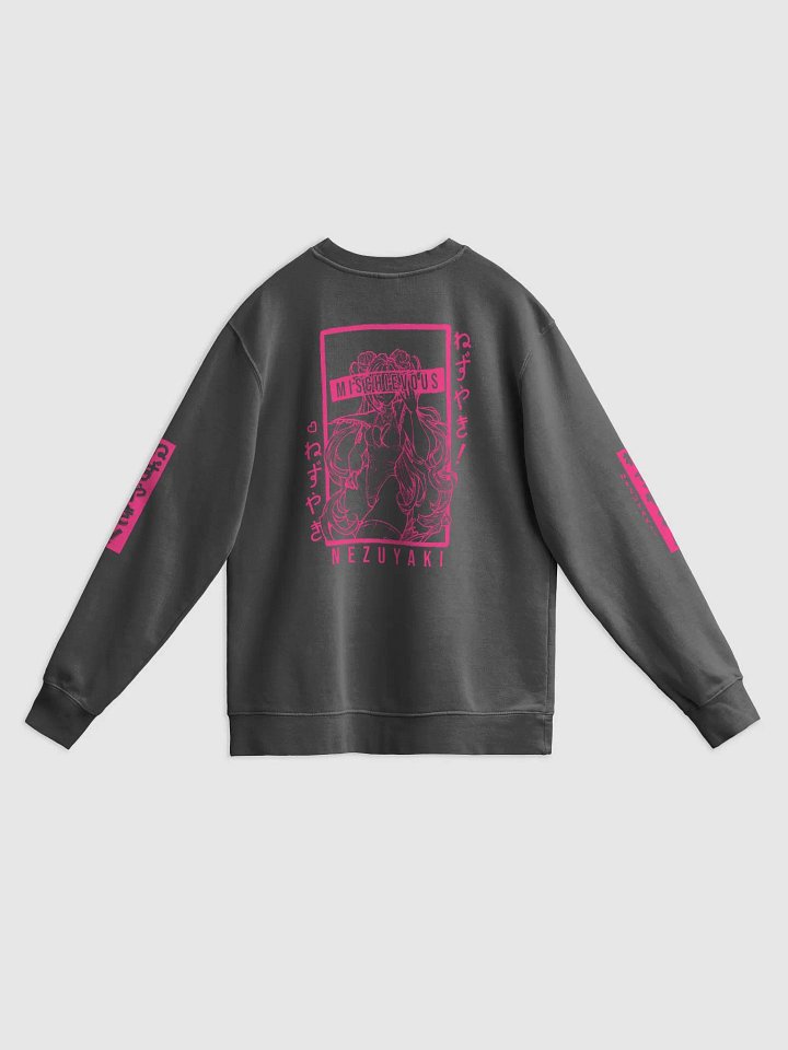 Mischievous Nezuyaki Midweight Sweatshirt (Pink) product image (2)