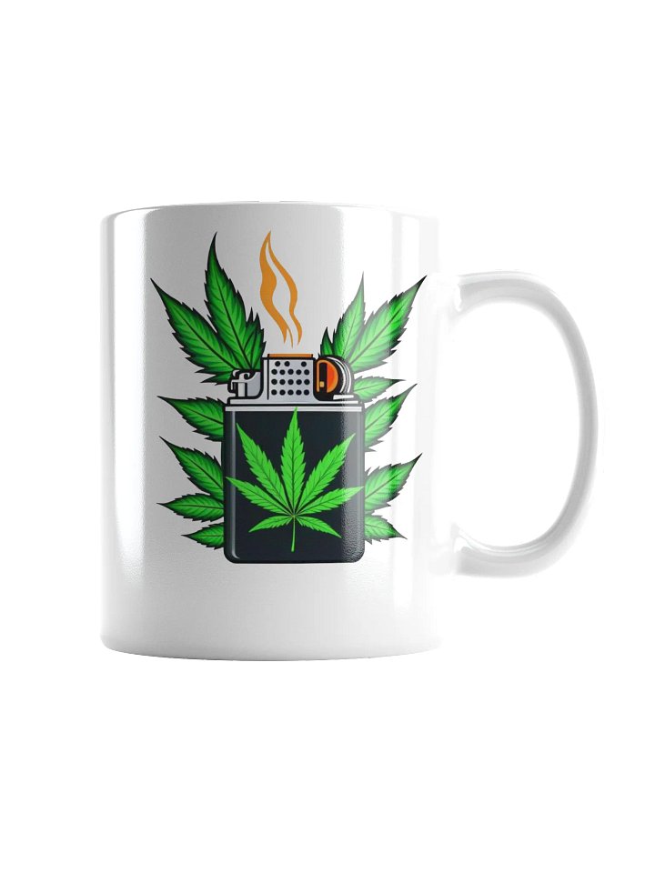 Cannabis Leaf Lighter Mug product image (1)