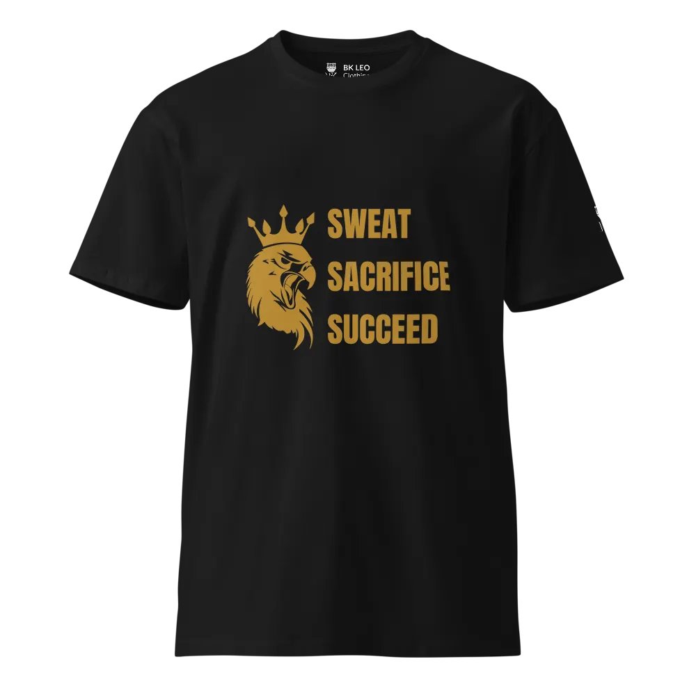 Sweat, Sacrifice, Succeed Regular Fit T-shirt product image (5)