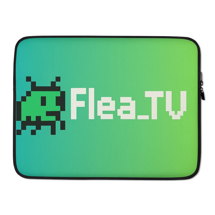 Pixelated Flea Laptop Sleeve product image (2)