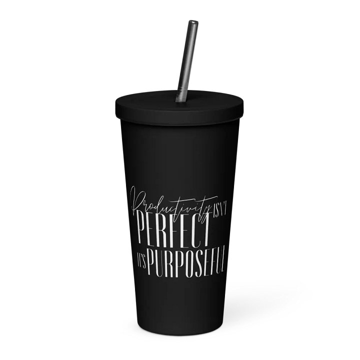 Productivity Isn't Perfect, It's Purposeful Reuseable Tumblr product image (1)