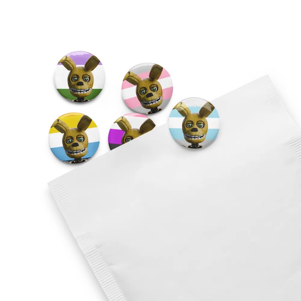 Springy Bright Pride Pins! (Set 3) product image (13)
