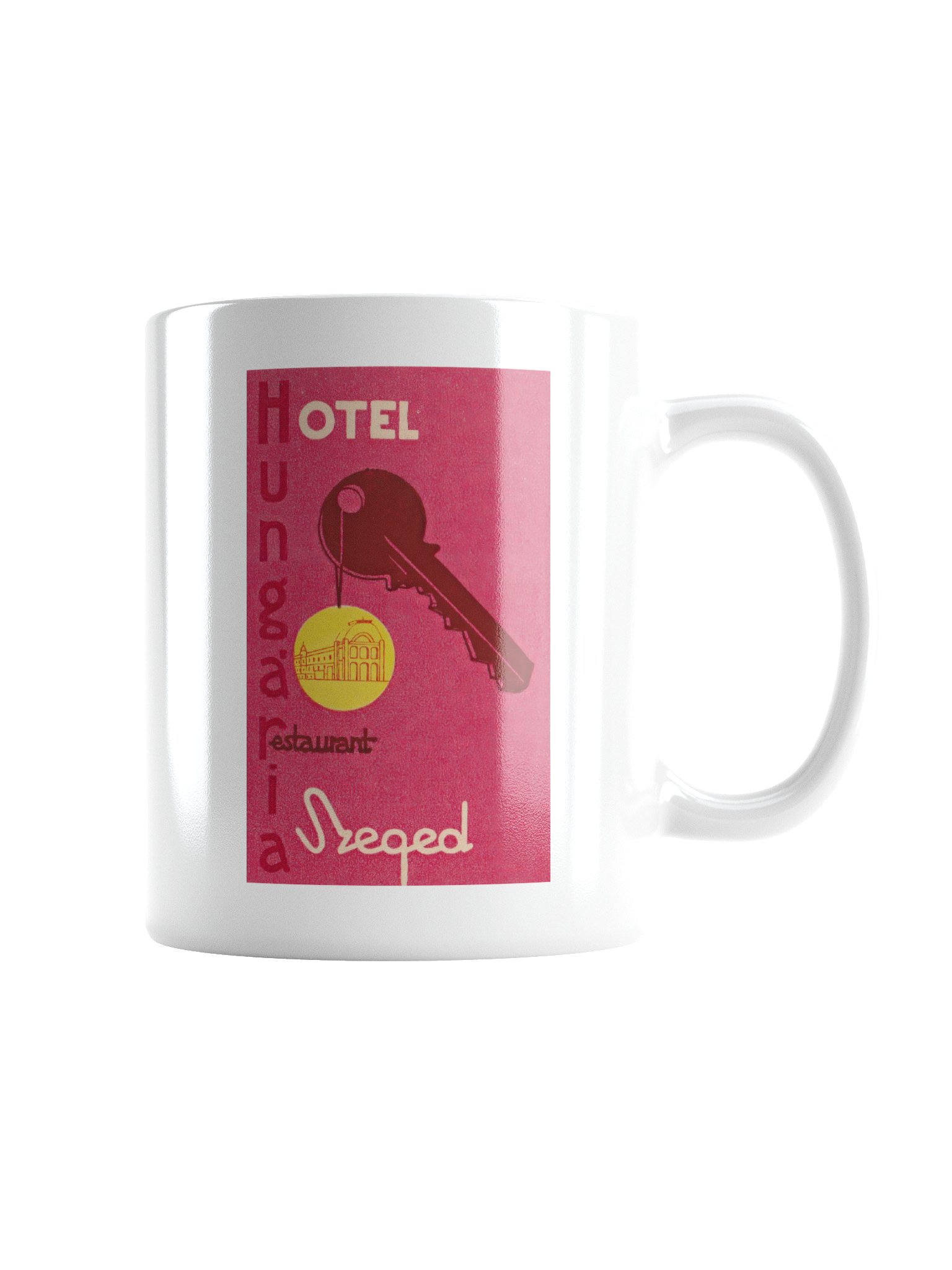 Hotel Hungaria Mug-Pink product image (1)