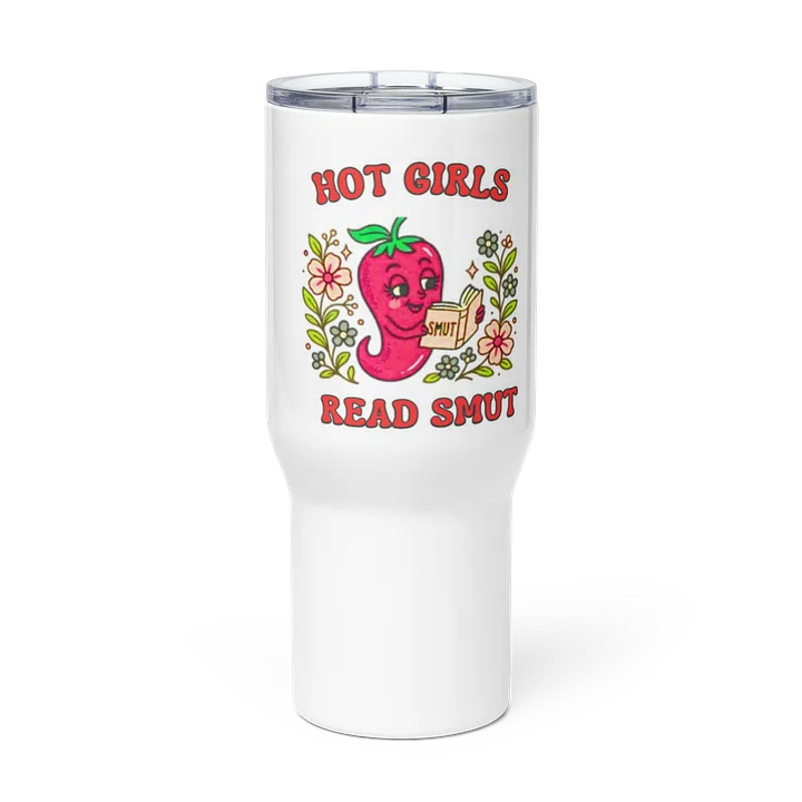 HOT GIRLS READ SMUT — Chili Pepper Travel Mug product image (3)