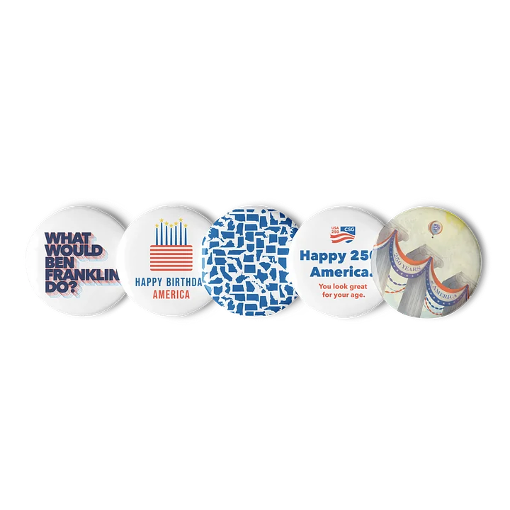 Stick With Democracy — Button Set product image (1)