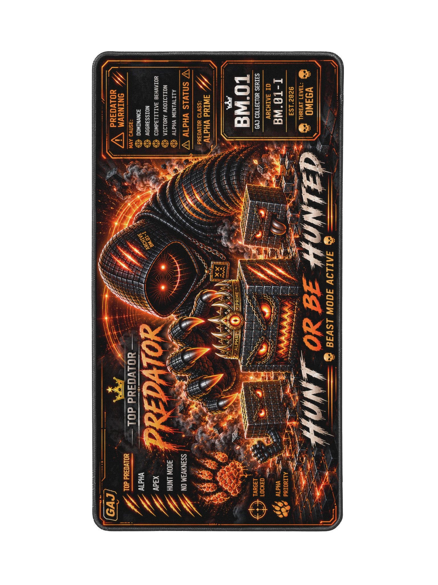 BEAST MODE - Gaming Desk Mat product image (2)
