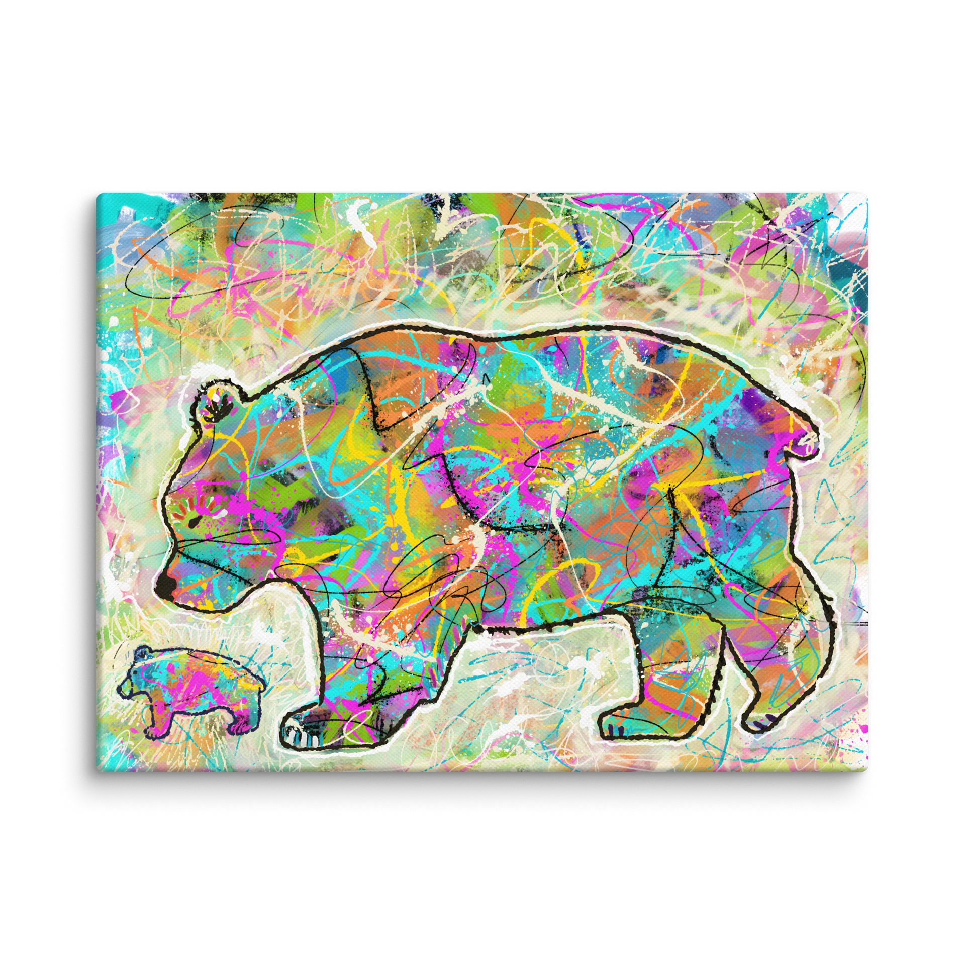 Bear & Little Bear Canvas product image (1)