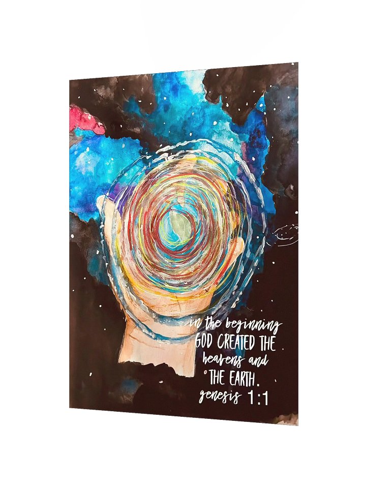 Vibrant Matte Print of Creation Print 12" x 16" product image (2)