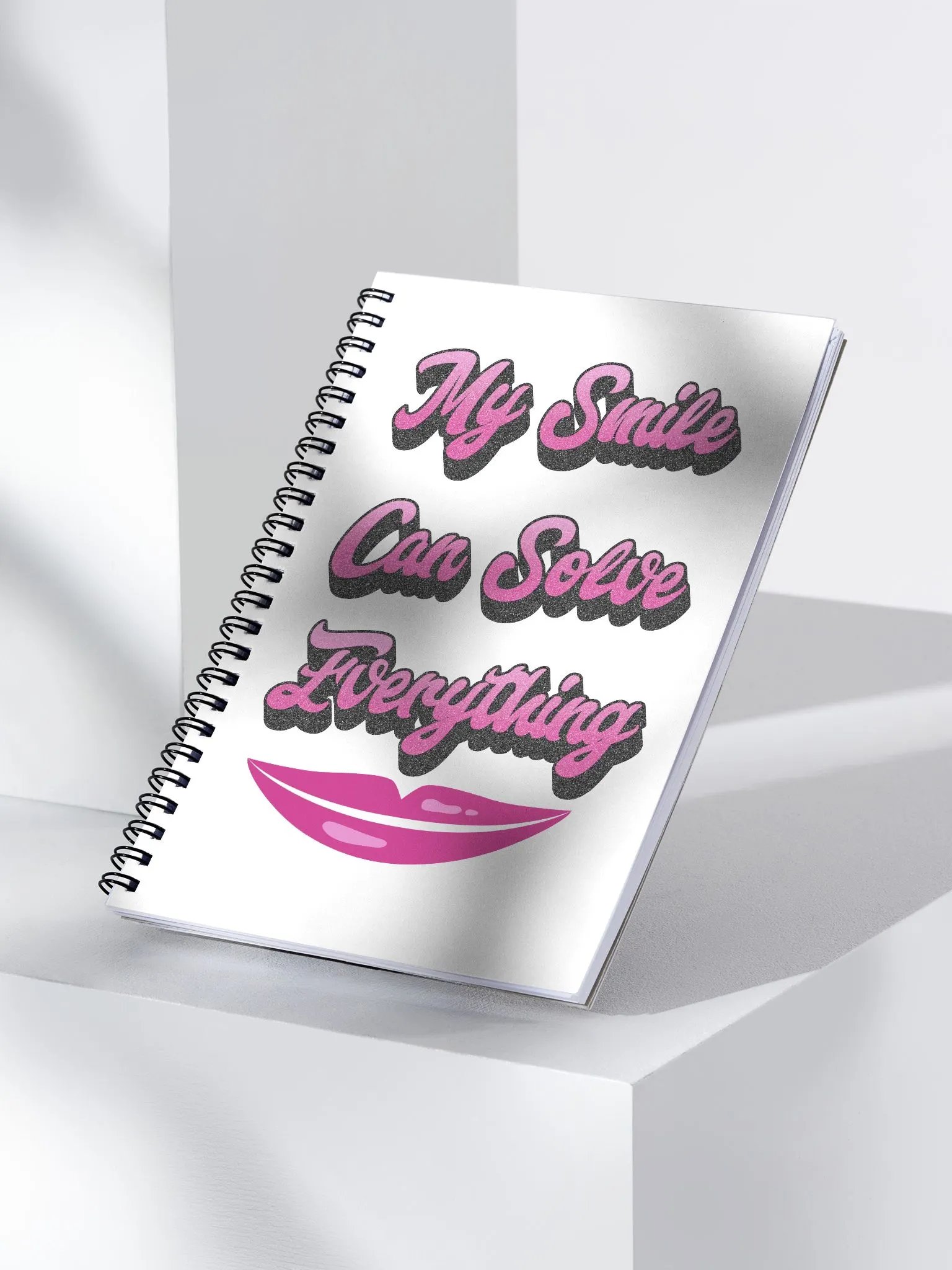 My Smile Can Solve Everything Spiral Notebook product image (3)