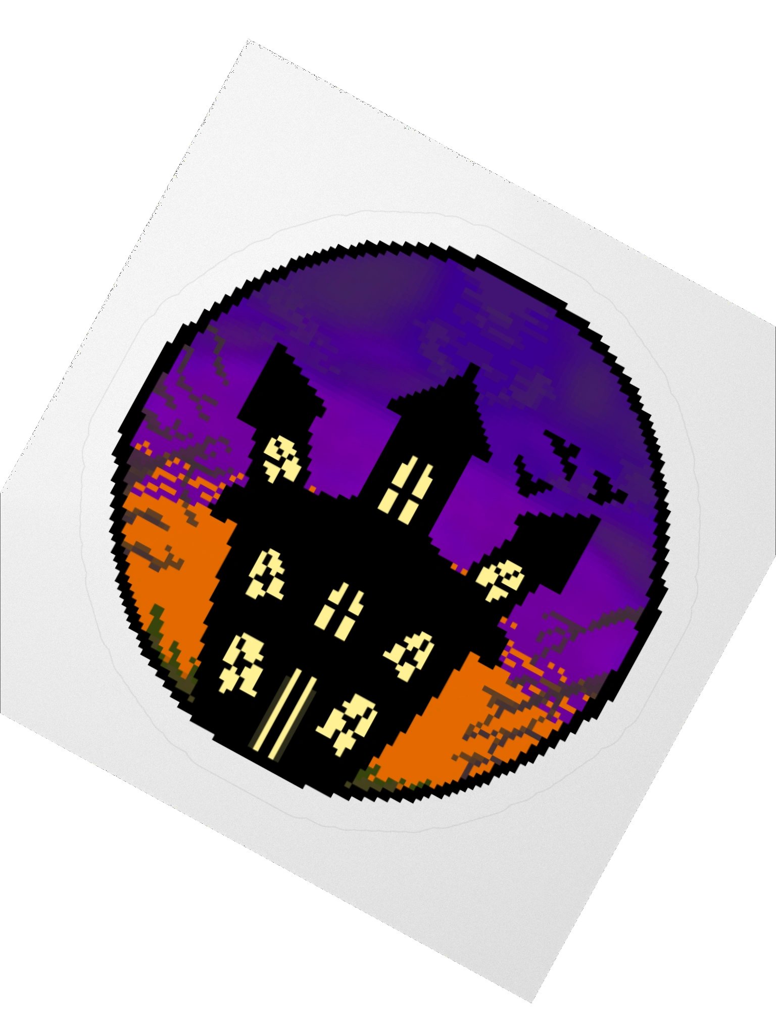 Pixel Haunted Mansion Sticker product image (4)
