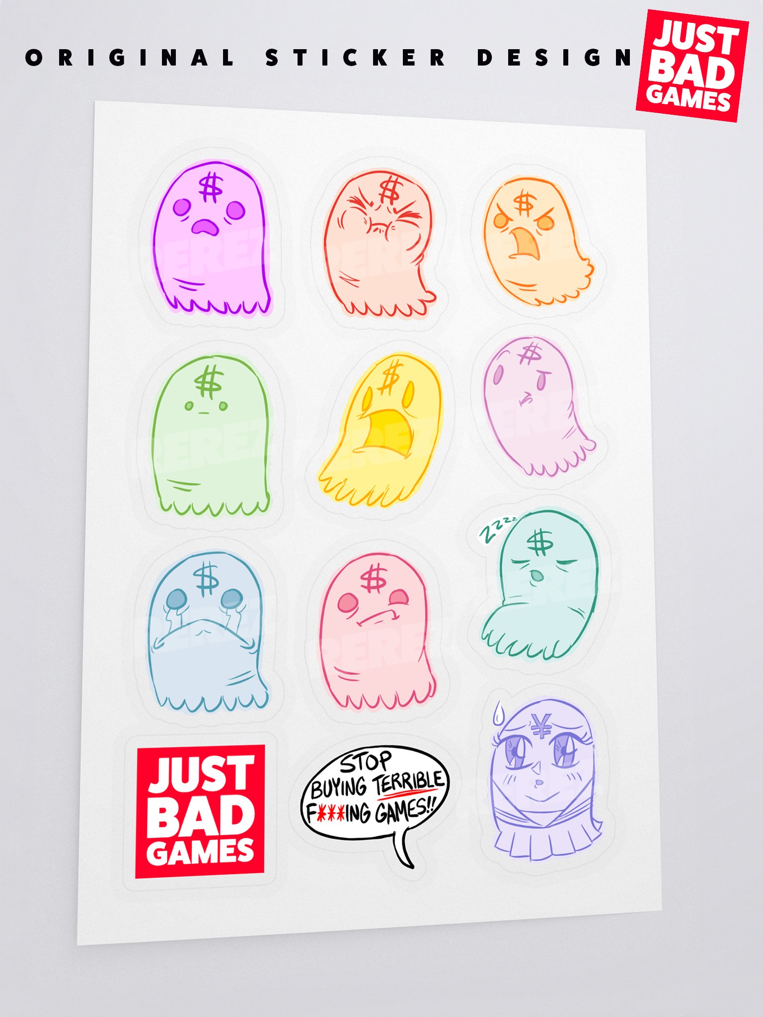 Money Ghost Stickers Collection 2 product image (1)