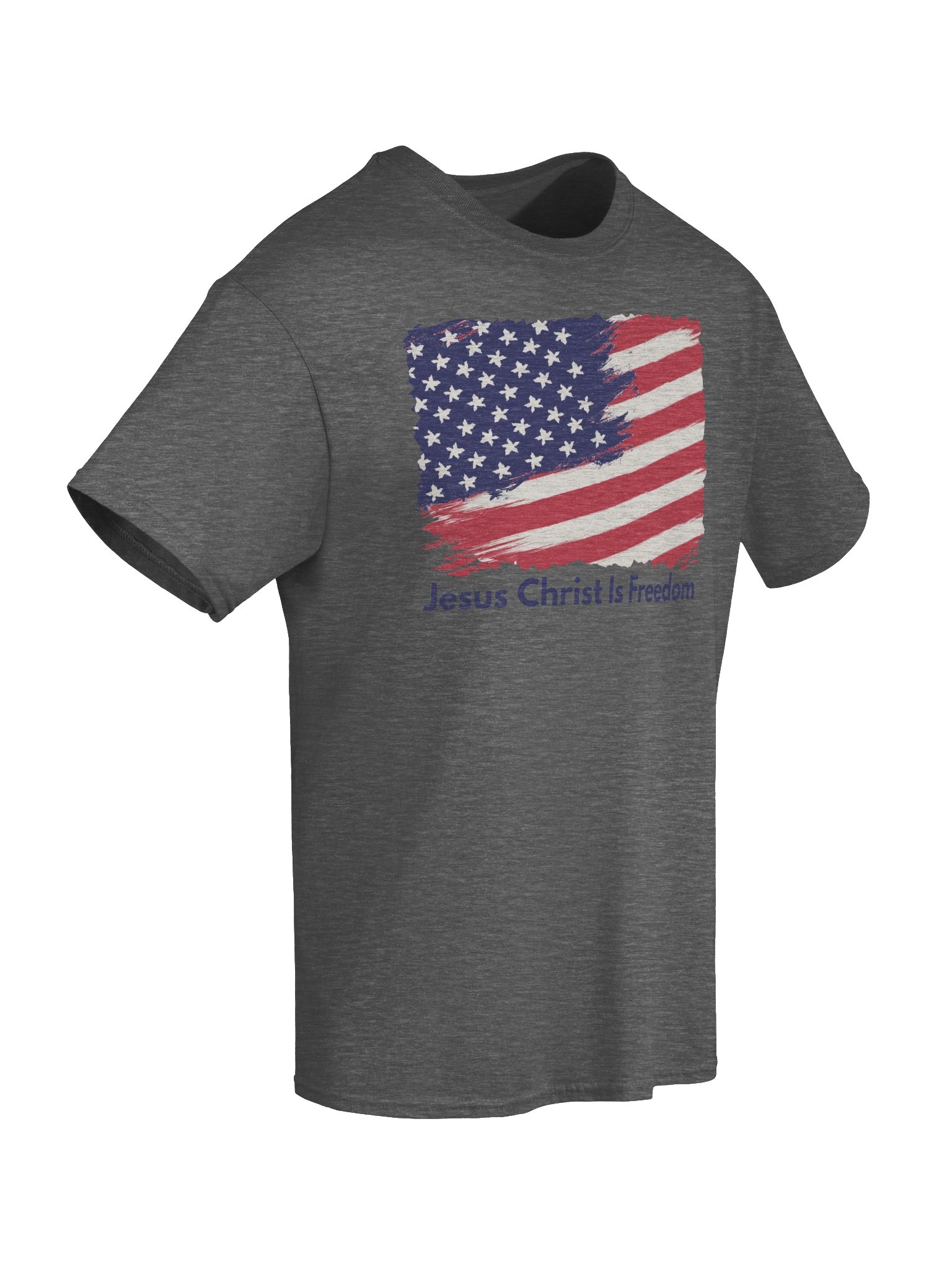 Jesus Christ Is Freedom Christian Patriotic T Shirt product image (53)